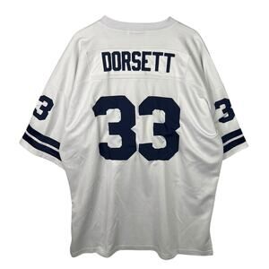 Mitchell & Ness Tony Dorsett 33 Throwback Jersey Dallas Cowboys FLAW White 58 4X
